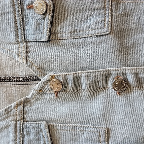 Blue Blush, Mini, Jeans Dress, Medium - Picture 6 of 6